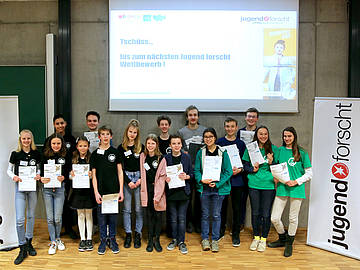 Gewinner Nachwuchswettbewerb Jugend forscht DHBW Mannheim