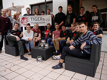 Studierende der DHBW Mannheim vom Projekt TIGERs.