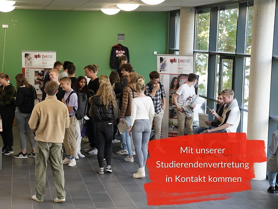 Lernen Sie die Studierendenvertretung (StuV) kennen.